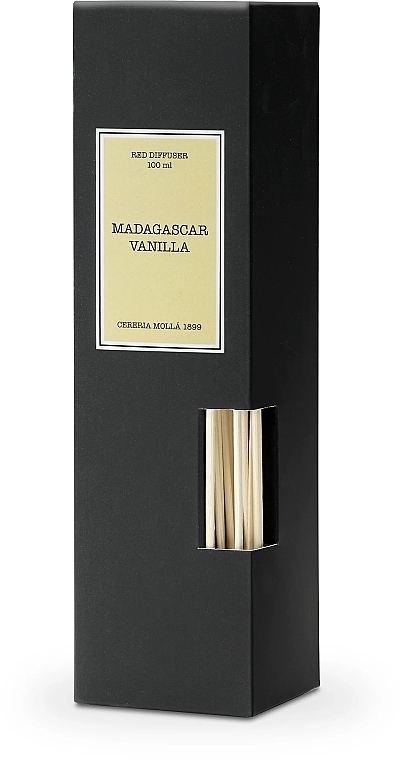 Madagascar Vanilla Fragrance Diffuser - Cereria Molla Madagascar Vanilla Reed Diffuser — photo N2