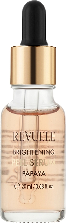 Papaya Face Serum - Revuele Brightening Peel Serum Papaya — photo N1