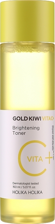 Brightening Toner - Holika Holika Gold Kiwi Vita C+ Brightening Toner — photo N1