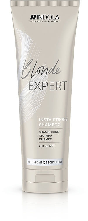 Repairing & Strengthening Shampoo for Blonde Hair - Indola Blonde Expert Insta Strong Shampoo — photo N1