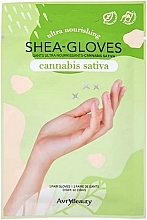Fragrances, Perfumes, Cosmetics Shea Butter and Hemp Manicure Gloves - Avry Beauty Shea Butter Gloves Cannabis Sativa