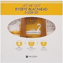 Fragrances, Perfumes, Cosmetics Set - Mizon Let Me Out Byebye Blackhead (gel/35ml + mask/35g + ser/30ml)