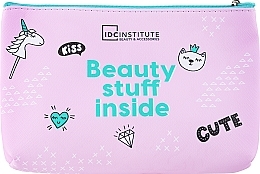 Fragrances, Perfumes, Cosmetics コスメポーチ、ライトパープル - IDC Institute Sweet & Pretty	