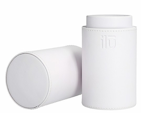 Makeup Brush Case, 22.5x7 cm, white - Ilu White Brush Tube — photo N1