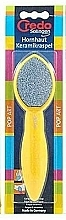 Fragrances, Perfumes, Cosmetics Foot File, yellow - Ceramic Foot File Pop Art