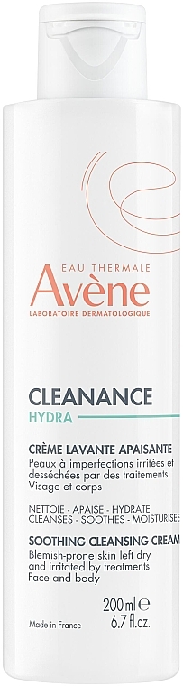 Cleansing Face Cream - Avene Cleanance Hydra Soothing Cleansing Cream — photo N1