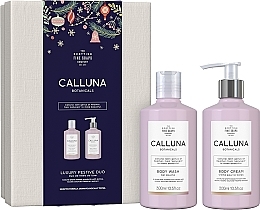 Fragrances, Perfumes, Cosmetics Set - Scottish Fine Soaps Calluna Botanicals Luxury Festive Duo (sh/gel/300ml + b/cr/300ml)