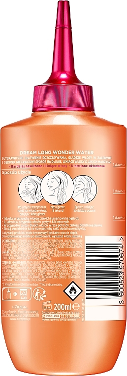 Damaged Hair Conditioner - L'Oreal Paris Elseve Dream Long Wonder Water — photo N2