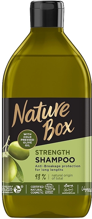 Shampoo with Olive Oil for Long Hair - Nature Box Shampoo Olive Oil  — photo N1