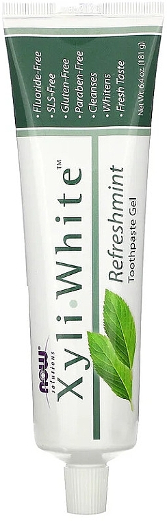 Refreshmint Toothpaste Gel - Now Foods XyliWhite Refreshmint Toothpaste Gel — photo N11