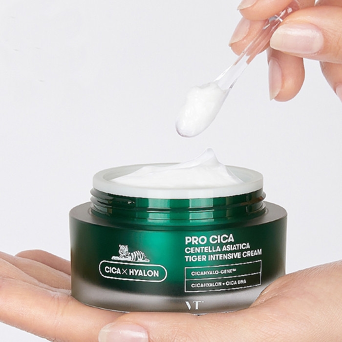 Intensive Face Cream - VT Cosmetics Pro Cica Centella Asiatica Tiger Intensive Cream — photo N4