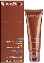 Fragrances, Perfumes, Cosmetics After Tan Face Soothing Cream-Mask - Academie Bronzecran