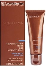 After Tan Face Soothing Cream-Mask - Academie Bronzecran — photo N1