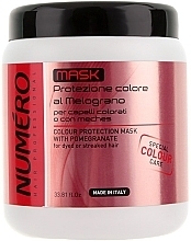 Hair Color Protection Pomegranate Mask - Brelil Professional Numero Colour Protection Mask — photo N3
