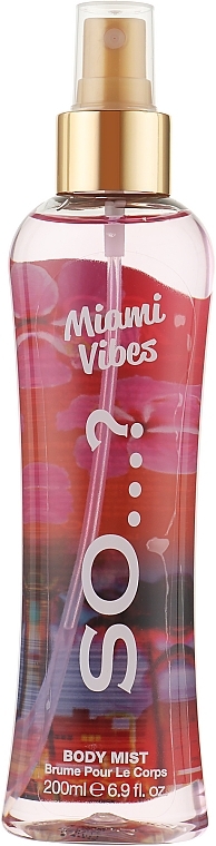 Body Spray - So…? Miami Vibes Body Mist — photo N3