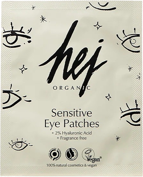 Sensitive Skin Eye Patches - Hej Organic Sensitive Eye Patches — photo N1