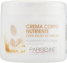 Fragrances, Perfumes, Cosmetics Nourishing Body Cream with Argan Oil - Parisienne Italia Body Cream Nourishing