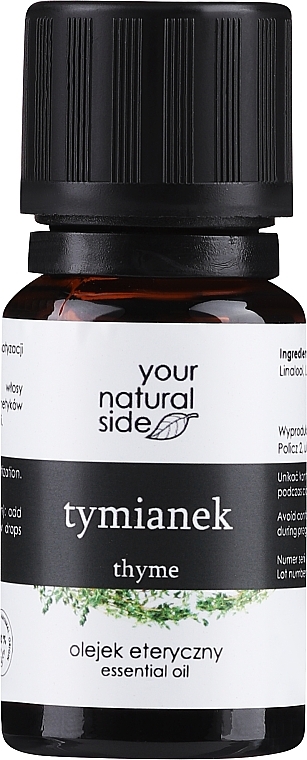 Thyme Essential Oil - Your Natural Side Thyme Essential Oil — photo N2