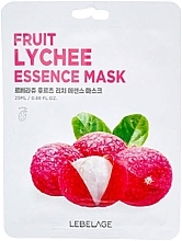 Fragrances, Perfumes, Cosmetics Lychee Fruit Extract Face Mask - Lebelage Fruit Lychee Essence Mask