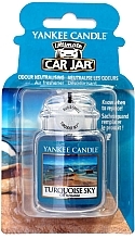 Fragrances, Perfumes, Cosmetics Car Air Freshener - Yankee Candle Car Jar Ultimate Turquoise Sky