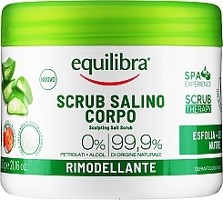 Salt Body Scrub - Equilibra Remodeling Sculpting Salt Scrub — photo N1