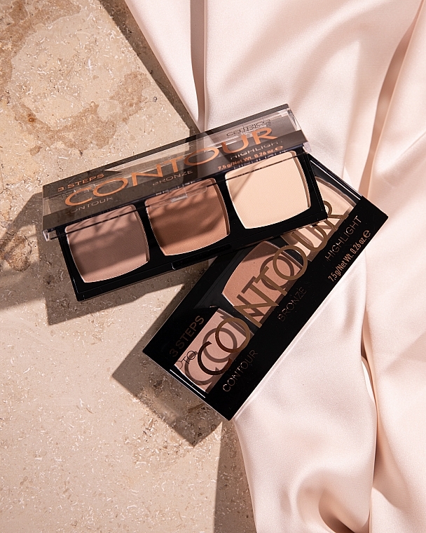 Makeup Palette - Catrice 3 Steps To Contour Palette — photo N14