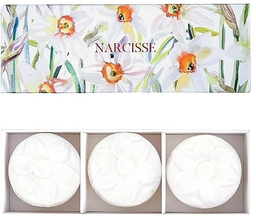 Fragonard Narcisse - Set (soap/3x75g) — photo N1
