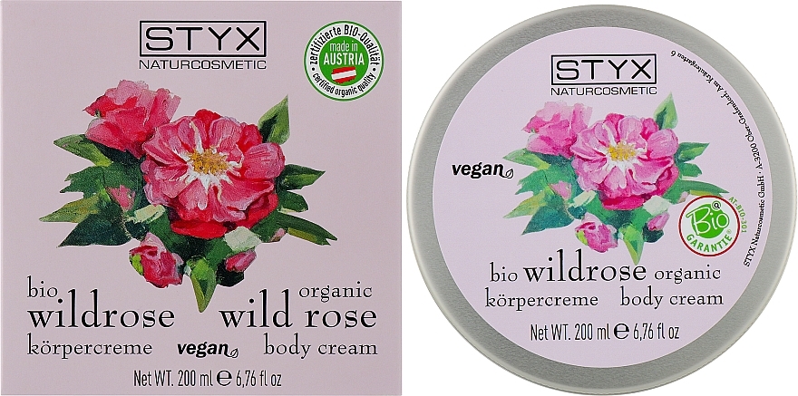 Body Cream - Styx Naturcosmetic Bio Wild Rose Organic Body Cream — photo N7
