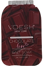 Pedicure Set "Chocolate Love" - Voesh Deluxe Pedicure Chocolate Love Pedi In A Box 4 in 1 — photo N2