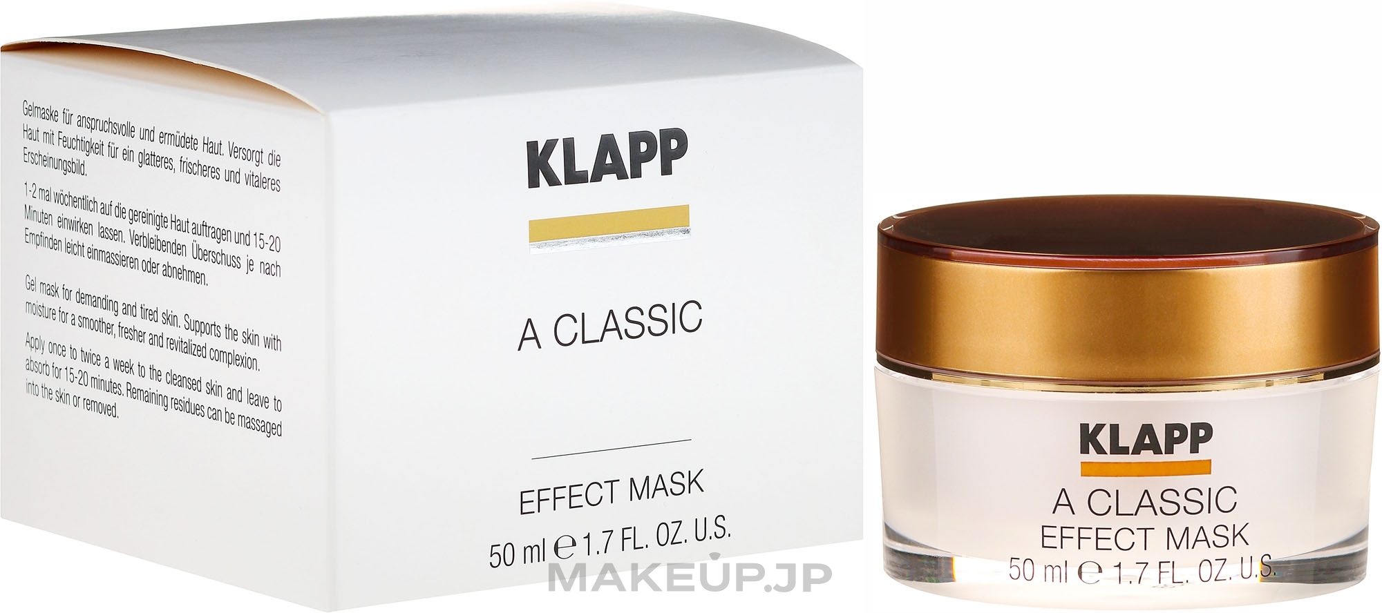 Face Effect-Mask - Klapp A Classic Effect Mask — photo 50 ml