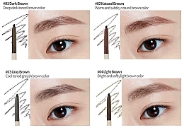 Eyebrow Pencil - Etude Bare Edge Slim Brow — photo N6