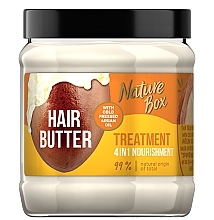 Hair Mask - Nature Box Hair Butter Treatment 4in1 Nourishment — photo N4