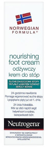 Nourishing Foot Cream - Neutrogena Nourishing Foot Cream 24H — photo N2