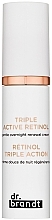 Fragrances, Perfumes, Cosmetics Repairing Mild Night Cream - Dr. Brandt Triple Active Retinol