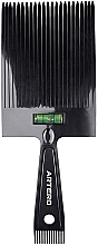 Fragrances, Perfumes, Cosmetics Double-Sided Comb - Artero Comb Flat Black