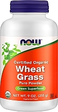 Organic Wheat Grass Powder - Now Foods Certified Organic Wheat Grass Pure Powder — photo N1