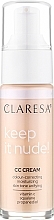 Fragrances, Perfumes, Cosmetics CC Face Cream - Claresa Keep It Nude