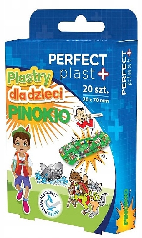Kids Patch, 20x70 mm - Perfect Plast Kids Pinokio — photo N1
