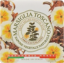 Italian Tobacco Natural Soap - Nesti Dante Marsiglia Toscano Tabacco Italiano — photo N1