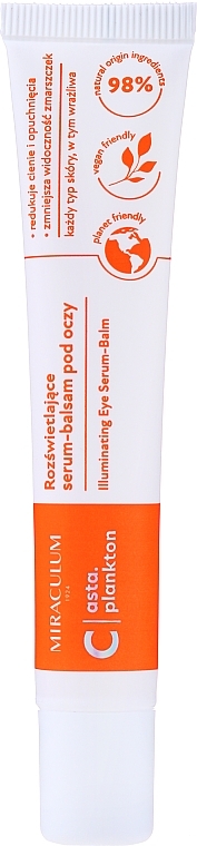 Illuminating Eye Serum-Balm - Miraculum Asta.Plankton C Illuminating Eye Serum-balm — photo N1