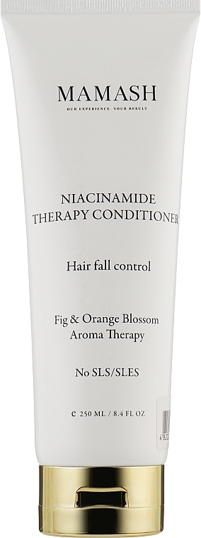 Therapy Conditioner for Enhanced Hair Growth, Hydration & Thickness - Mamash Niacinamide Theraphy Conditioner — photo N1