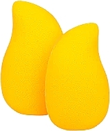 Mini Makeup Sponge Set 'Mango', 2 pcs - Glov Makeup Mango Mini Sponge Set — photo N2