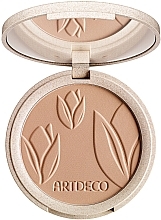 Compact Face Powder - Artdeco Green Couture Natural Finish Makeup — photo N1