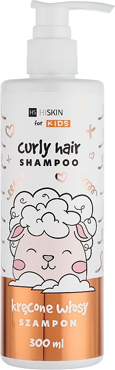 Kids Shampoo for Curly Hair - HiSkin Kids Curly Hair Shampoo — photo N1