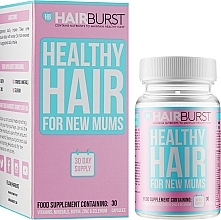 Healthy Hair Vitamins for New Mums, 30 capsules - Hairburst Healthy Hair Vitamins For New Mums — photo N5