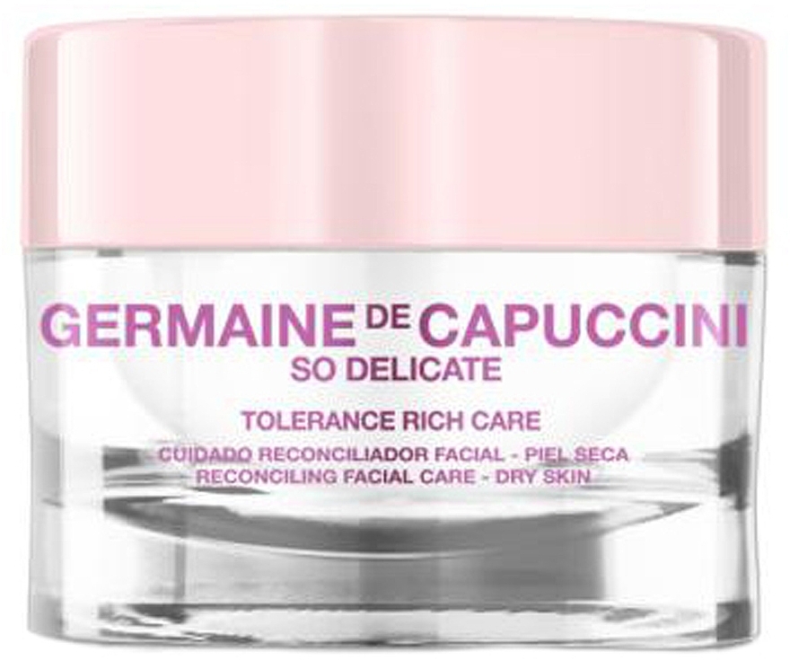 Soothing Cream for Dry Skin - Germaine de Capuccini So Delicate Tolerance Rich Care — photo N3