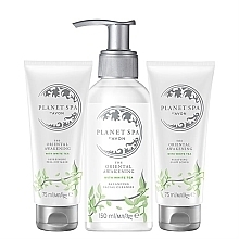 Set - Avon Planet Spa The Oriental Awakening With White Tea (f/mask/75ml + f/scrub/75ml + f/gel/125ml) — photo N1