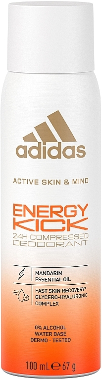 Deodorant - Adidas Energy Kick Deo Spray — photo N1