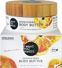 Mandarin & Bay Body Oil - I Want You Naked Good Karma Body Butter — photo N1