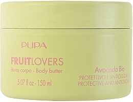 Avocado Body Butter - Pupa Fruit Lovers Avocado Organic Body Butter — photo N1